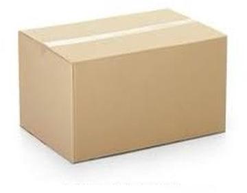 Square Paper Plain Carton Box, For Goods Packaging, Color : White, Brown