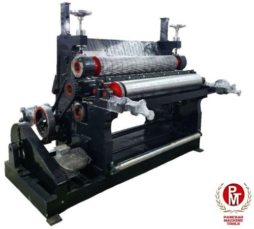 VERTICAL TYPE SINGLE FACER CORRUGATION MACHINE