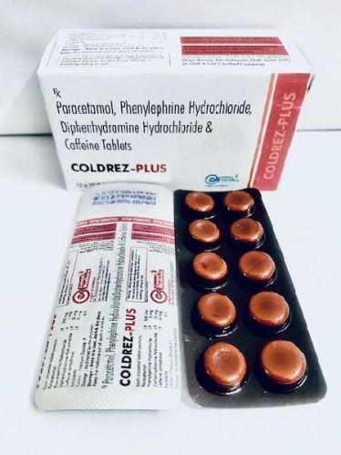 Coldrez-plus Tablets, For Hospital, Packaging Type : Blister