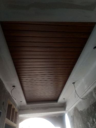 PVC False Ceiling, Finishing : Smooth