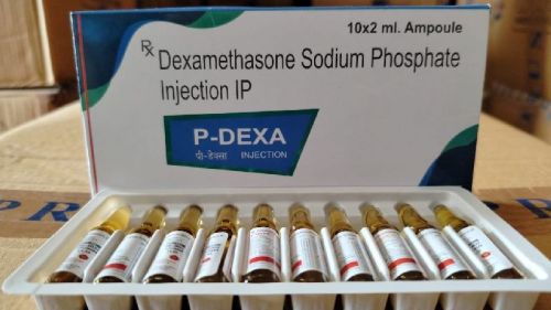 P-Dexa Dexamethasone 4mg Injection, Certification : WHO, GMP, GLP