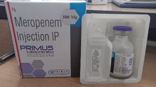Meropenam 500 Injection, Certification : WHO, GMP, GLP