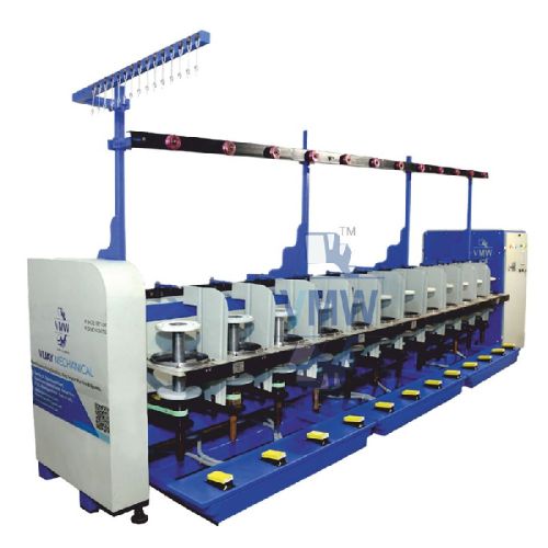 SS 304 Polished Online Ring Winder Machine, For Automotive Industry, Fittings, Danline Rope