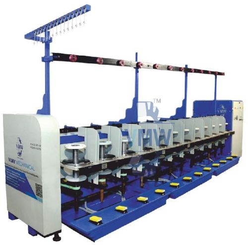 Electric Online Ring Winder Machine, For Textile Industry, Specialities : Rust Proof