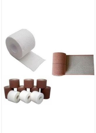 Latex Strip Adhesive Elastic Bandage, For Clinical, Hospital, Personal, Size : Customised