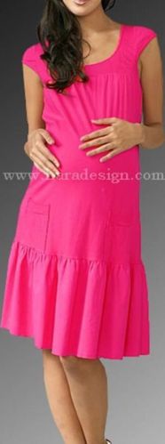 Round Neck Sleeveless Maternity Dress, Feature : Comfortable, Easily Washable, Skin Friendly