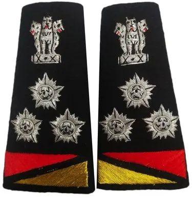 Rank Badges, Pattern : Embroidered