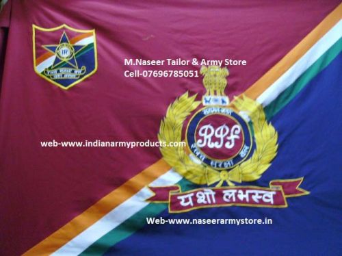 Multicolor Rpf Flag, For General Use, Feature : Anti-Wrinkle, Eco-Friendly