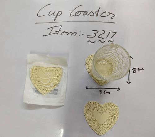Cup Coasters, For Tableware, Feature : Fine Finishing, Light Weight