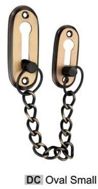 Plain Brass Door Chain, Packaging Type : Golden & Silver