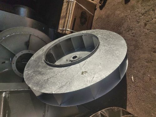 Backward Curved Polished Metal Industrial Impeller, Impellers Type : Single Suction