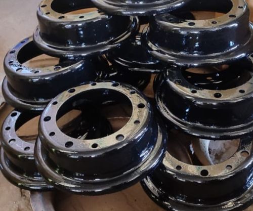 Paint Coated Metal Forklift Wheel Rim, Specialities : Standard Quality, Easy To Fit