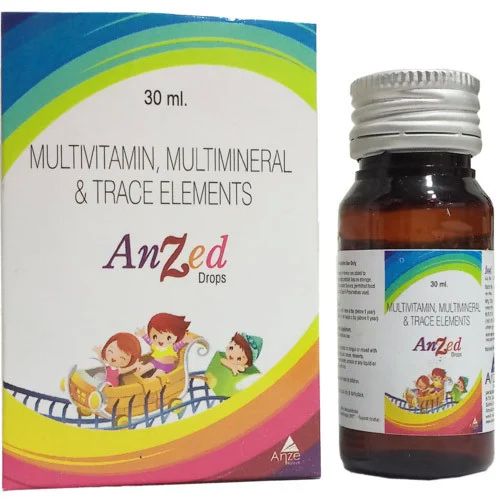 Multivitamin,Multi-Mineral & Trace Elements Oral Drop, For Supplements Use, Purity : 99%