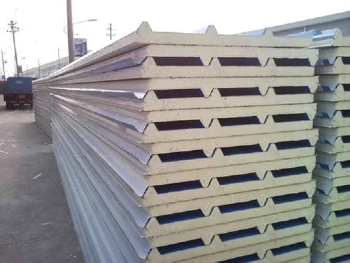 Polished PUF Prefabricated Panel, Size : Standard