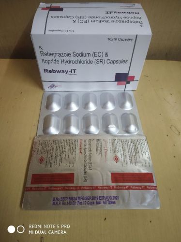 Rabeprazole Sodium (EC) & Itopride Hydrochloride (SR) Capsules