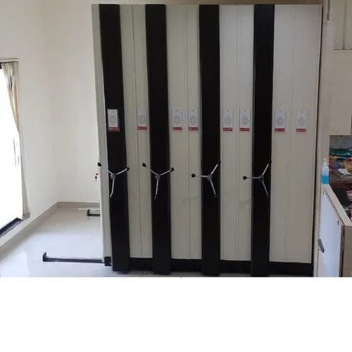 Grey Mechchems Mild Steel Mobile Compactors Storage System, For Industrial, Size : Customize