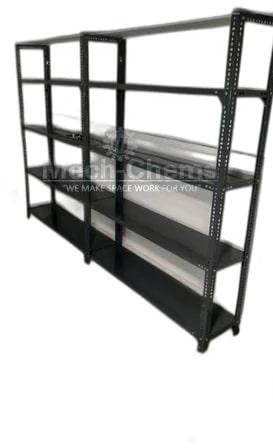 Metal Shelving Rack, Color : Grey