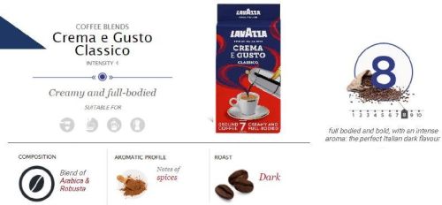 Crema E Gusto Ground Coffee Powder