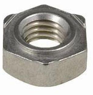Polished Metal Hexagon Weld Nut, Packaging Type : Carton Box