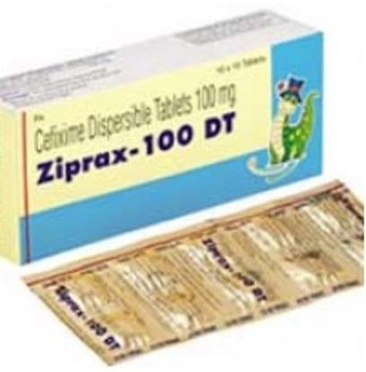 Ziprax 100-DT Tablets, Packaging Type : Blister