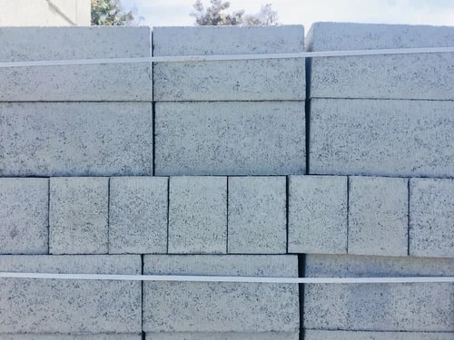 Rectangular 4 Inch Solid Concrete Block, For Side Walls, Partition Wall Etc, Color : Grey