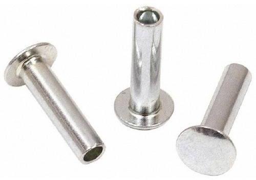 Polished Aluminum Flat Head Rivets, For Fittngs Use, Industrial Use, Internal Locking, Joint Use