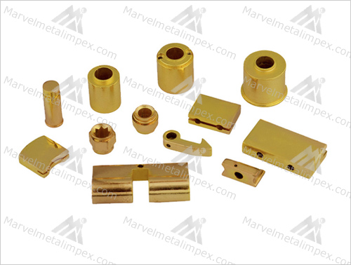 Polish Plain Brass Lock, Color : Golden