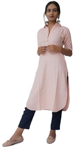 Plain Kurti, Size : S, M, XL
