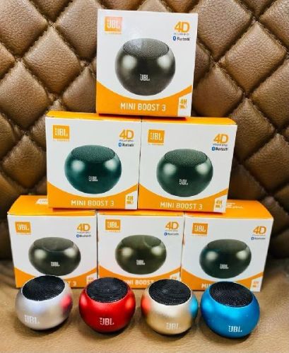 Non Brand Mini bust3 Bluetooth Speaker, Color : Multi Colour Free Size