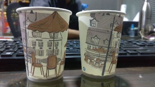 110 ML Single Wall Paper Cup, For Coffee, Cold Drinks, Tea