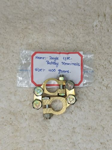 Plain Brass Battery Terminal, Gender : Male