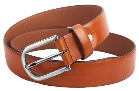 Plain Leather Profile Belt, Technics : Machine Made