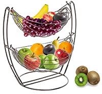 Gun Metal Double Hammock Fruit Basket, Capacity : 0-10kg