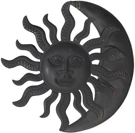 Metal Sun Moon Wall Art, Style : Antique