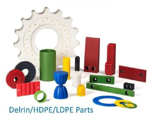 Delrin/HDPE/LDPE Delrin HDPE Machined Parts, For Industrial Machinery, Feature : High Quality
