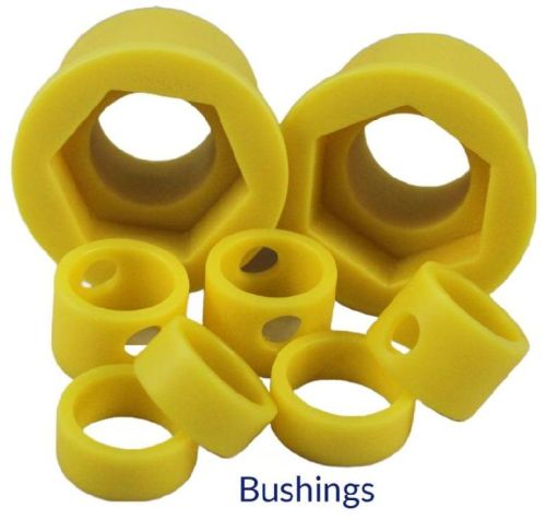 Round Powder Coated Devlon Bushings, For Machines, Packaging Type : Paper Box
