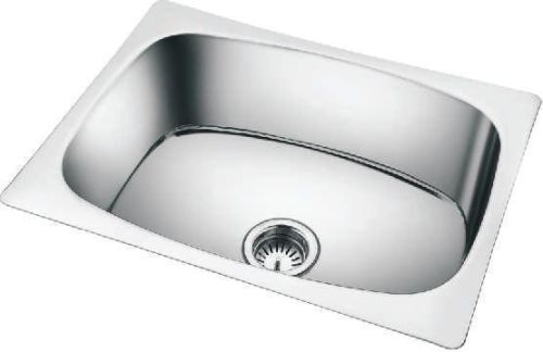 Diamond Series Single Bowl Sink, For Bathroom, Kitchen, Color : Silver