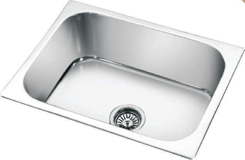 Platinum Series Single Bowl Sink, For Bathroom, Kitchen, Color : Silver