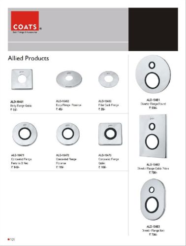 Steel SS Diverter Flange Plate, For Bathroom Fitting, Feature : Superior Finish, Strong Construction