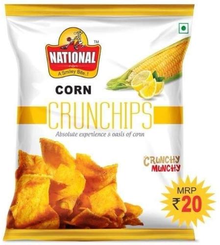 40 Gm Corn Crunchy Chips, For Human Consumption