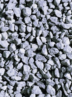 Black Polished Crushed Aggregate Stone, Size : Customised