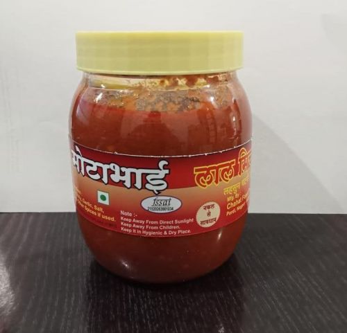 Motabhai Red Chilli Chutney, For Cooking, Snacks, Feature : Tasty Delicious