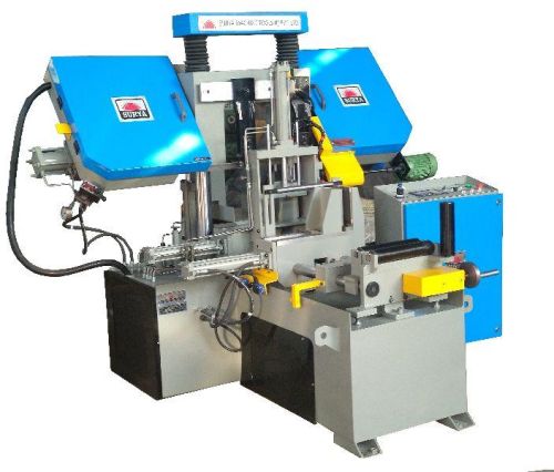 Metal Cutting Bandsaw Machine, Color : BLUE