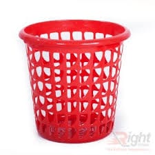 Inter Decors Plastic Laundry Basket, Feature : Easy To Carry, Matte Finish, Re-usability