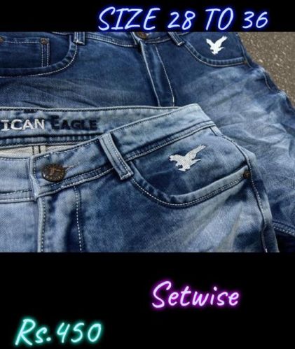 Plain Mens Fancy Jeans, Occasion : Casual Wear