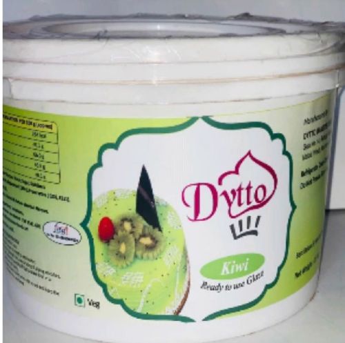 Dytto Kiwi Cake Glaze Gel, Packaging Size : 1kg