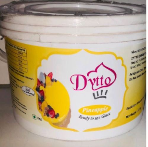 Dytto Pineapple Cake Glaze Gel, Packaging Size : 1kg