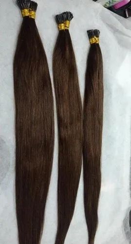 Keratin I Tip Human Hair Extension, Gender : Female