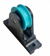 Polished Single Roller Window Bearing, Color : Sky Blue