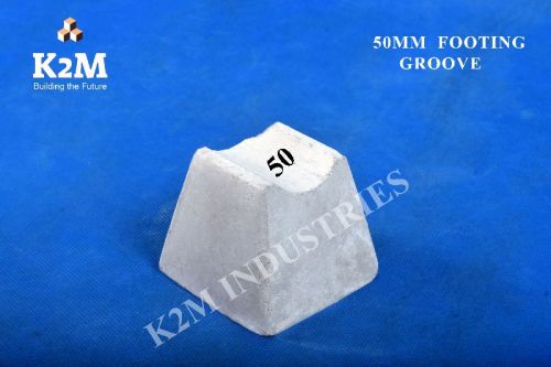 50mm Groove Footing Concrete Cover Blocks, Feature : Optimum Strength